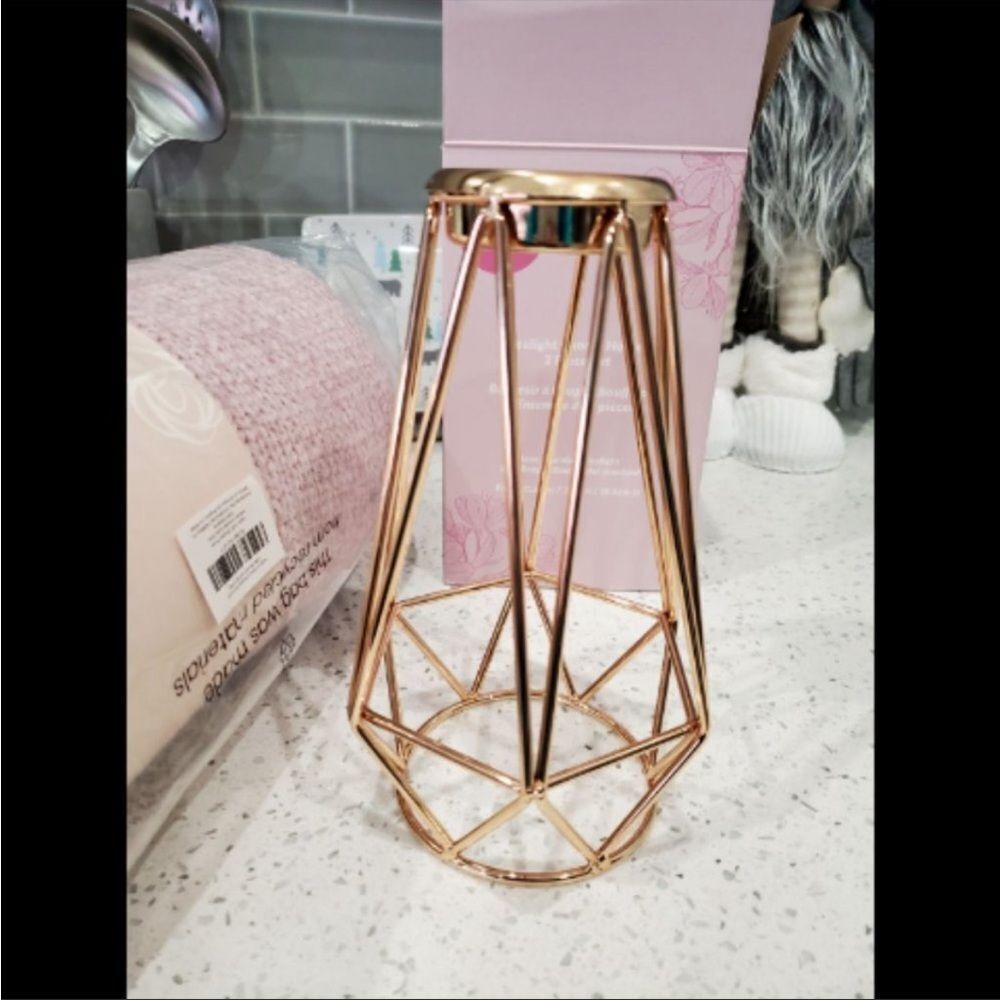 Summer & rose tealight holder‎
